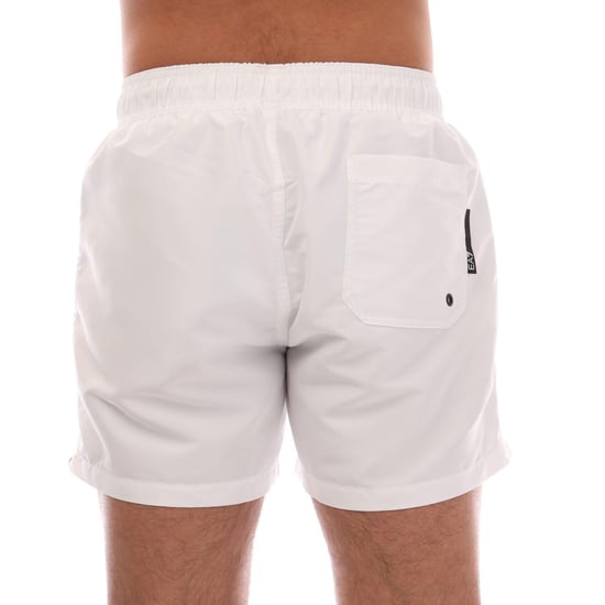 Emporio Armani - verklebt Badeshorts für Herren (Weiß) - Image 2
