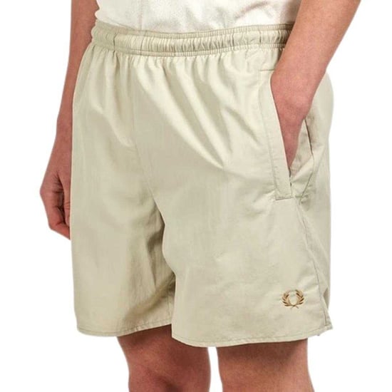 Fred Perry - Badeshorts für Herren (Auster-Grau) - Image 3