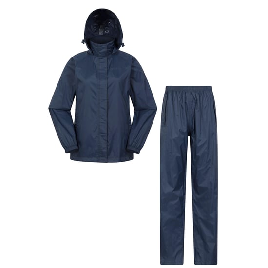 Mountain Warehouse - "Pakka" Jacke & Hose Set für Damen (Marine) - Image 1