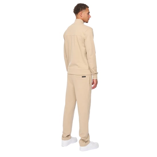 Duck and Cover - "Tames" Hoodie und Jogginghosen-Set für Herren, Durchgehender Reißverschluss (Steinfarben) - Image 2