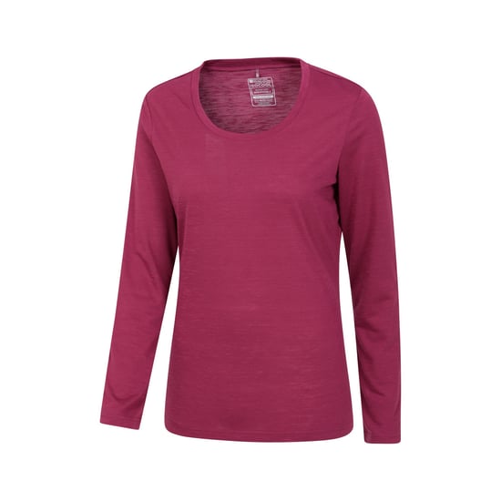 Mountain Warehouse - "Agra" Oberteil für Damen Langärmlig (Beerenrot) - Image 3