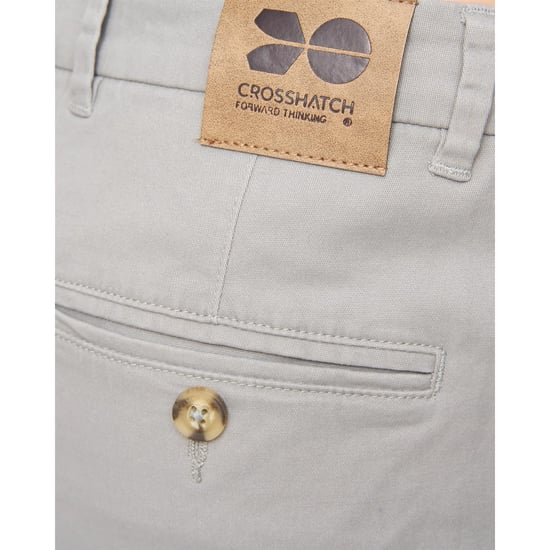 Crosshatch - "Roysden" Chino für Herren (Hellgrau) - Image 4