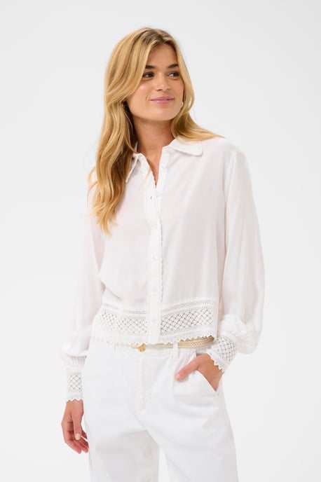 Langarm - Hemd CRFloriza Langarm - Hemd Loose fit - Image 3