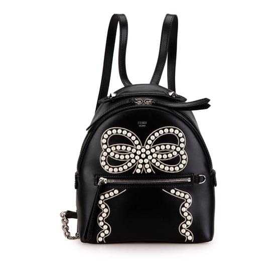 Verzierte Leder-Rucksack - Image 1