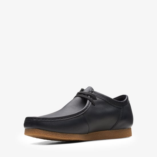 Shacre II Run Schwarze Lederschuhe - Image 4