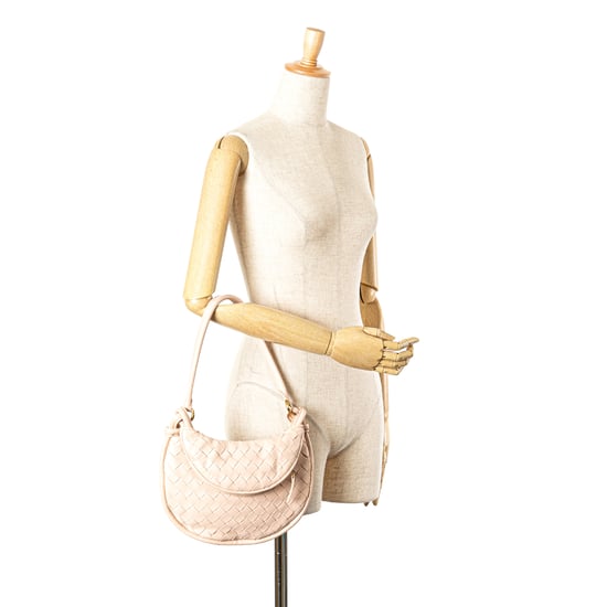 Loop Gewebte Leder Schultertasche - Image 2