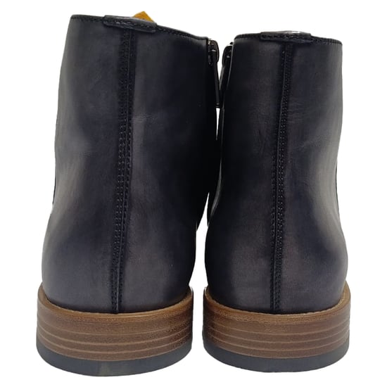 Tod's Mandelformige Stiefeletten mit Reißverschluss aus schwarzem Leder - Image 3