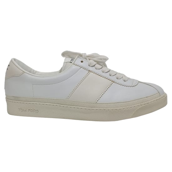Tom Ford Bannister Sneaker aus weißem Leder - Image 1