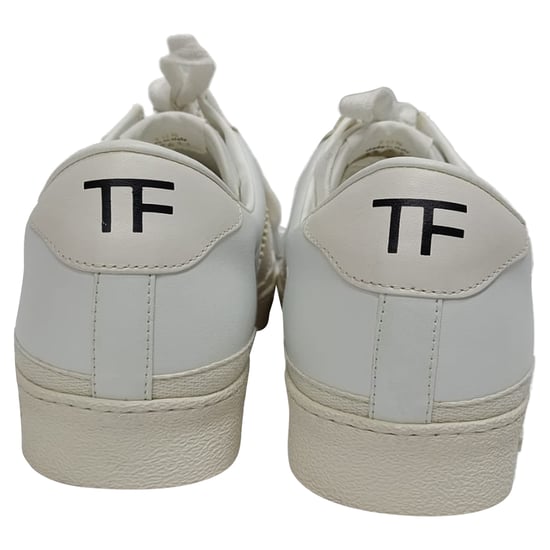 Tom Ford Bannister Sneaker aus weißem Leder - Image 4