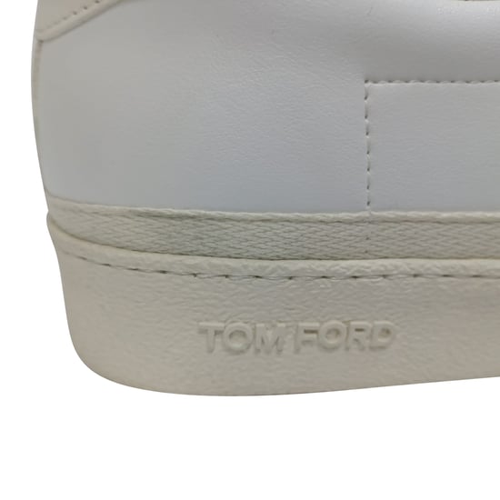 Tom Ford Bannister Sneaker aus weißem Leder - Image 5