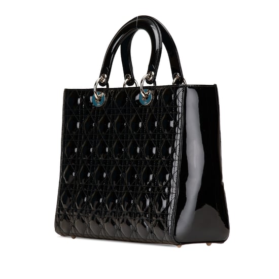 Lady Dior Medium Patentasche - Image 2