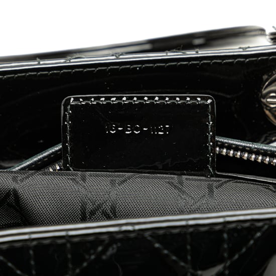 Lady Dior Medium Patentasche - Image 6