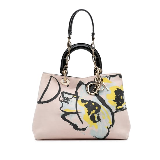 Lady Dior Floral Print Tote - Image 1