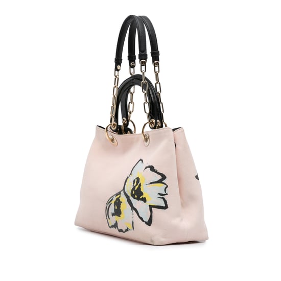 Lady Dior Floral Print Tote - Image 2