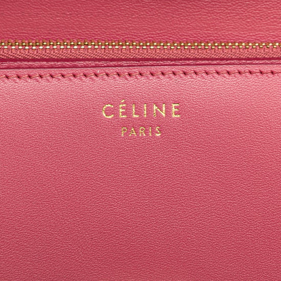 Celine Rosa Leder Umhängetasche - Image 5
