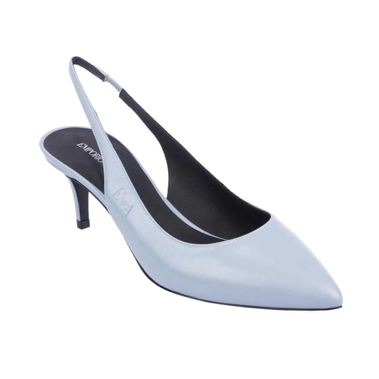 Emporio Armani - Hohe Absätze für Damen (Blau) - Image 1