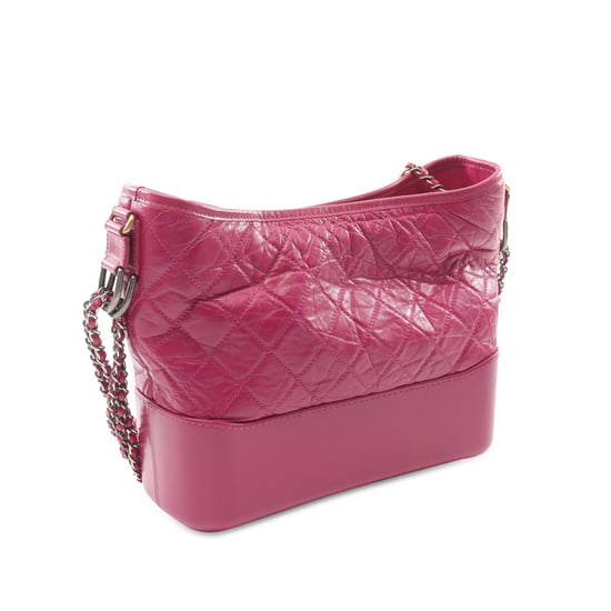 Gep quiltete Leder Hobo Tasche - Image 2