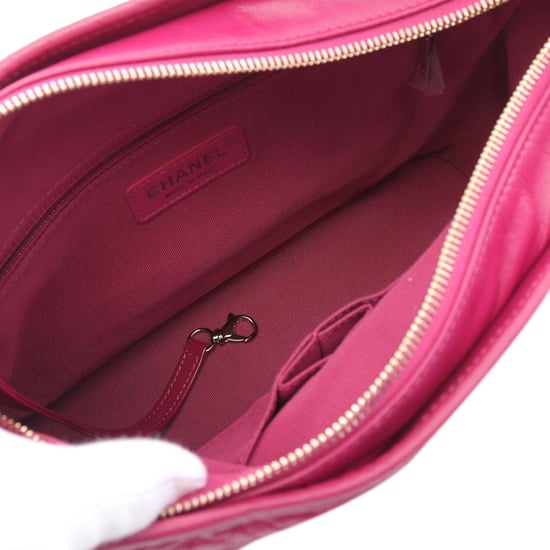 Gep quiltete Leder Hobo Tasche - Image 3