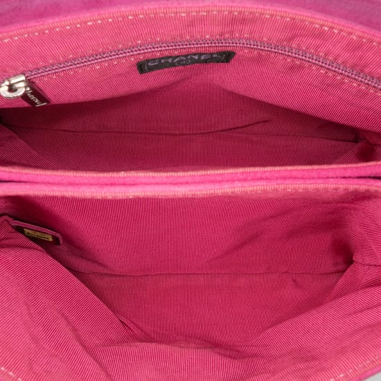 Gepolsterte Wildleder Schultertasche - Image 4