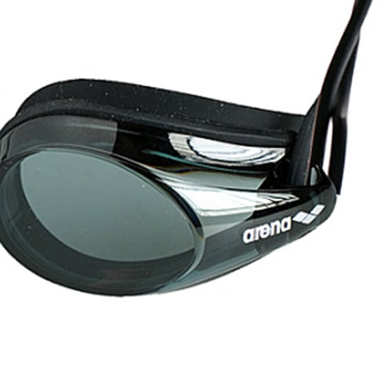 Arena - "Tracks" Transparent Schwimmbrille für Herren/Damen Unisex (Rauch-Grau/Schwarz) - Image 3