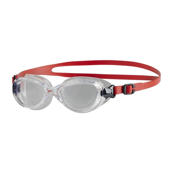 Speedo - Futura Classic Schwimmbrille für Kinder (Rot/Transparent) - Image 1