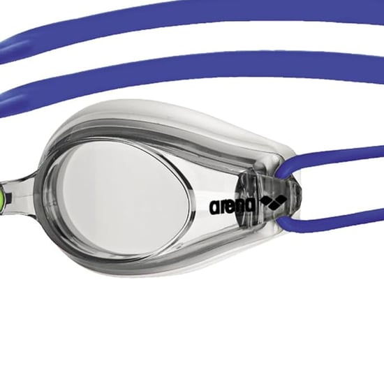 Arena - "Tracks" Transparent Schwimmbrille für Herren/Damen Unisex (Weiß/Transparent/Blau) - Image 3