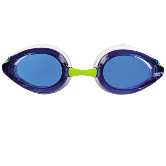 Arena - "Tracks" Schwimmbrille für Kinder (Blau/Weiß/Gelb) - Image 2