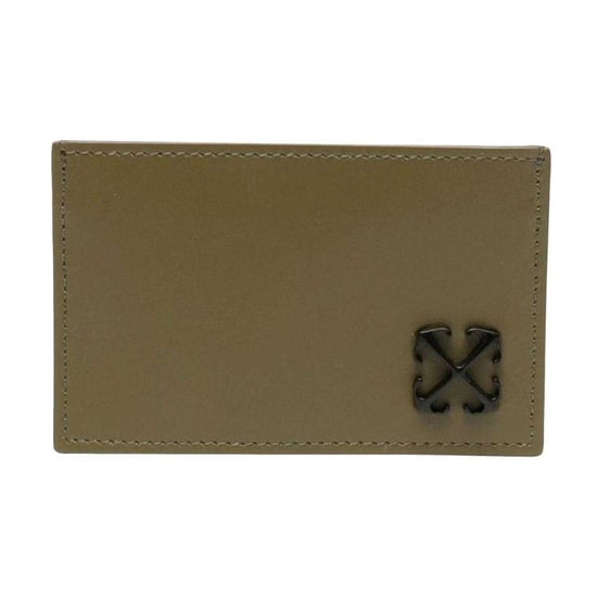 Off-White - "Jitney" Kartenhalter, Leder (Militärgrün) - Image 1