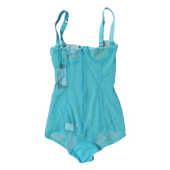 Netz-Bodysuit mit Rundhalsausschnitt - Image 5