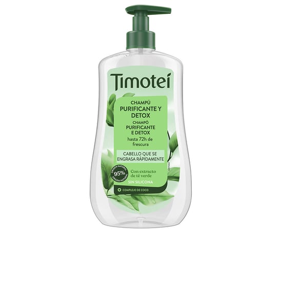 Timotei Reinigendes Und Entgiftendes Shampoo Mit Grüntee-extrakt Für Fettiges Haar 600 ml - Image 1