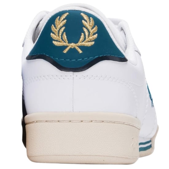 Fred Perry - "Bay Ocean" Logo Sneaker für Herren, Leder (Weiß) - Image 2