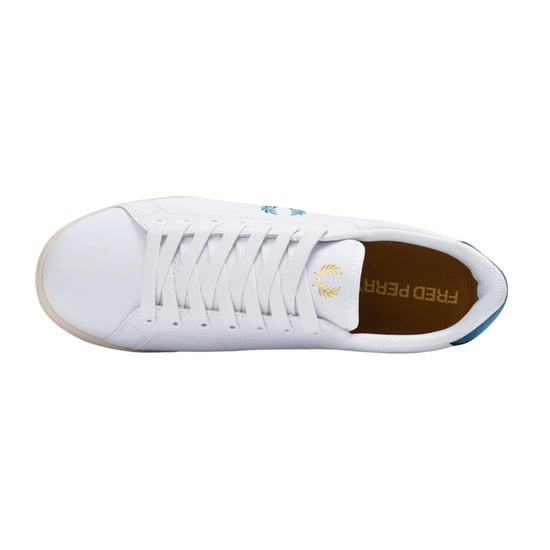 Fred Perry - "Bay Ocean" Logo Sneaker für Herren, Leder (Weiß) - Image 4