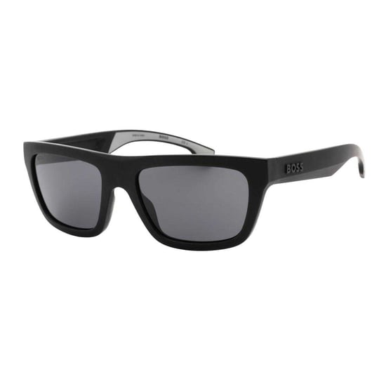 Hugo Boss - "1450 0O6W IR" Sonnenbrille für Herren, Matt (Schwarz/Grau) - Image 1