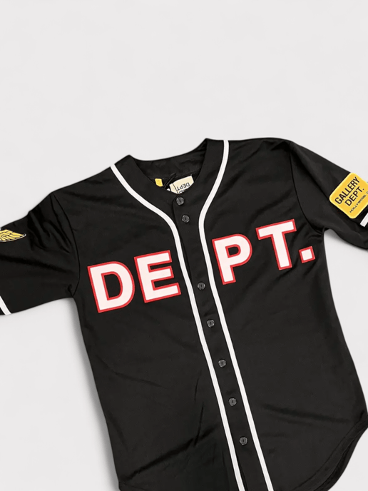 Gallery Dept. Echo Park Baseball-Trikot Schwarz - Image 2