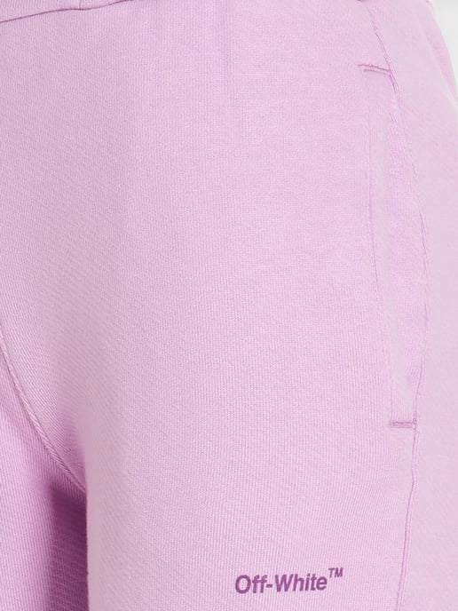 Off-White Diag Tapered Sweatpants Lilac - Image 5