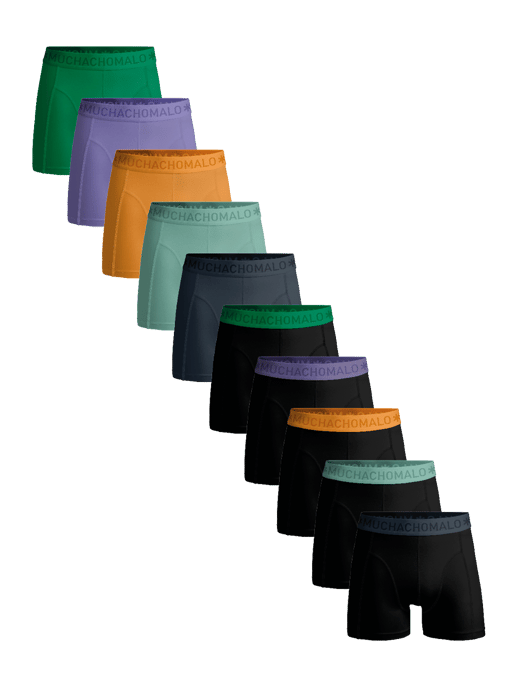 Muchachomalo Herren Boxer Shorts - 10er Pack - Herren Unterwäsche - Image 1