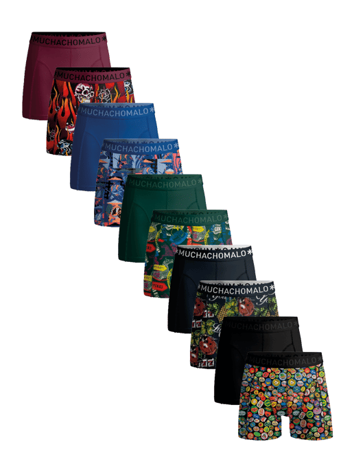 Muchachomalo Herren Boxer Shorts - 10er Pack - Herren Unterwäsche - Image 1