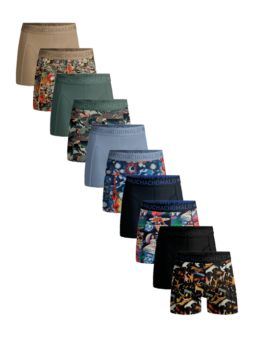 Muchachomalo Herren Boxer Shorts - 10er Pack - Herren Unterwäsche - Image 1