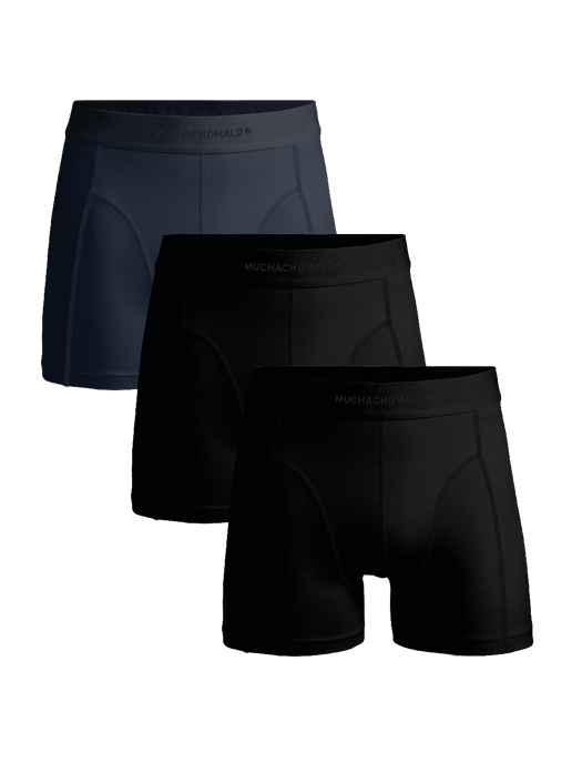Muchachomalo Herren Pima Baumwolle Boxer Shorts - 3er Pack - Herren Unterwäsche - Image 1