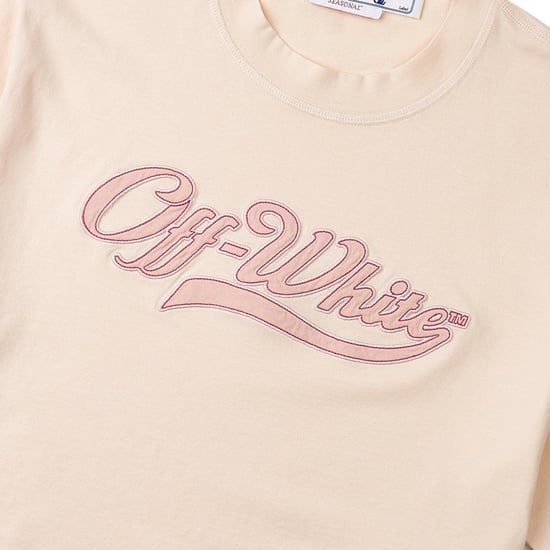Off-White - kurzes T-Shirt für Damen (Pink) - Image 4
