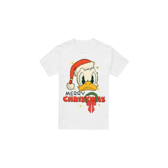 Disney - "Merry Christmas" T-Shirt für Herren (Weiß) - Image 1