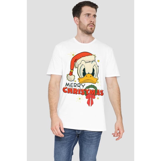 Disney - "Merry Christmas" T-Shirt für Herren (Weiß) - Image 3