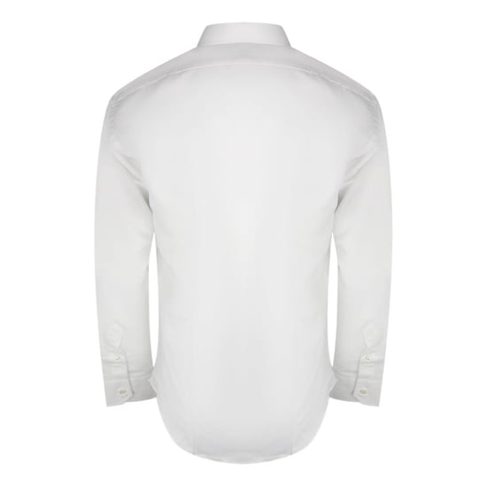 Aquascutum - Hemd für Herren, Logo, Langärmlig (Weiß) - Image 2
