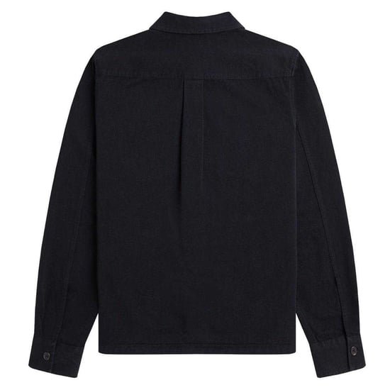 Fred Perry - Hemdjacke für Herren, Twill (Schwarz) - Image 2