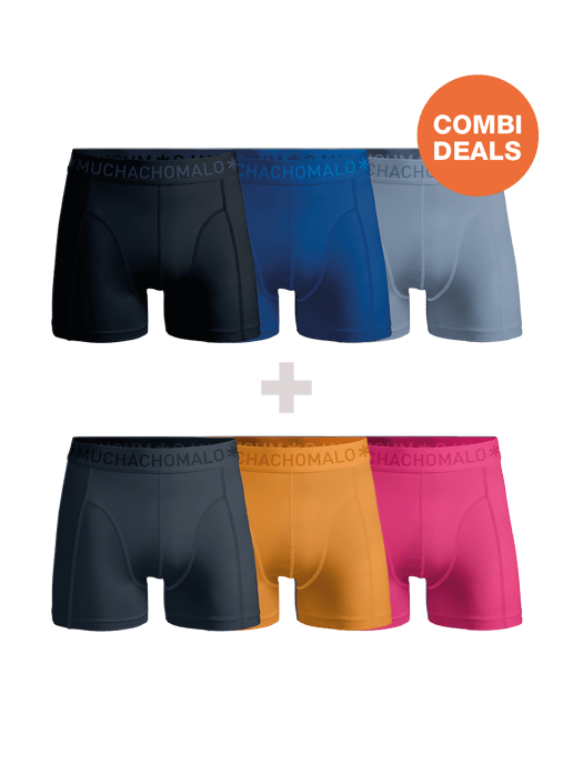 Muchachomalo Herren Boxershorts – 3+3 Stück – Herren Unterhosen - Image 1