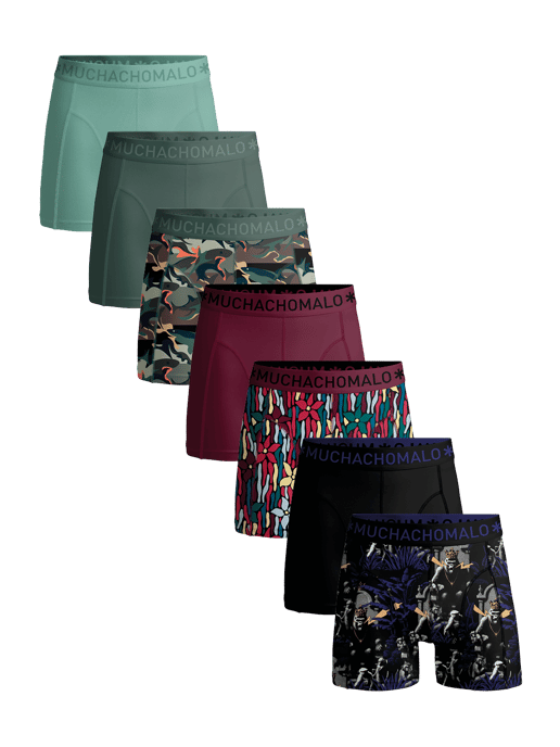 Muchachomalo Herren Boxer Shorts - 7er Pack - Herren Unterwäsche - Image 1