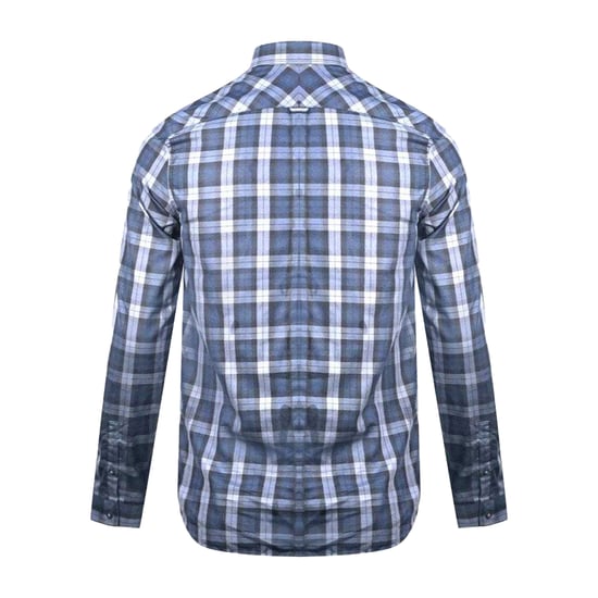 Fred Perry - Hemd für Herren, Langärmlig (Schwarz/Blau) - Image 2