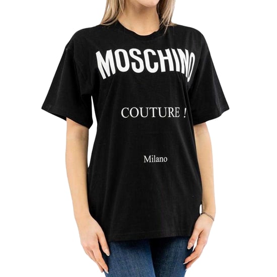 Moschino - "Couture Milano" T-Shirt für Herren (Schwarz) - Image 3