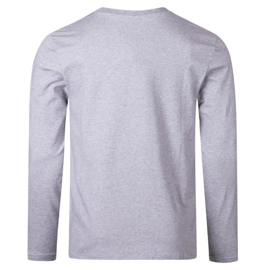 Moschino - T-Shirt für Herren, Gebänderte Schulter, Langärmlig (Grau) - Image 3