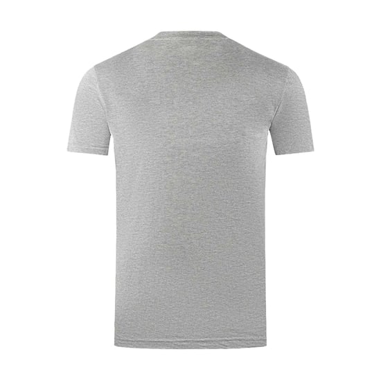 Aquascutum - "London Aldis" T-Shirt für Herren, Logo (Grau) - Image 2